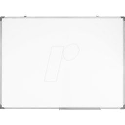 LOGILINK EO0058 - Pizarra blanca, 900 x 600 mm, magnética, marco de aluminio