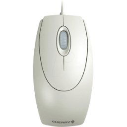 CHERRY M5400 - Ratón (ratón), cable, PS/2 + USB, gris