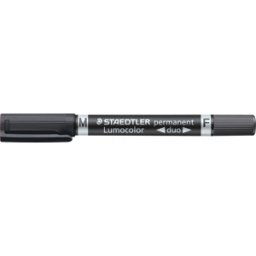 STAEDTLER 3489BK - Marcadores de taller, 0,6 y 1,5 mm, negro
