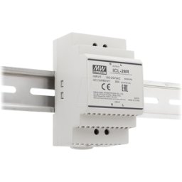 MEAN WELL MW ICL-28R - Limitador de corriente de arranque, riel DIN, 48 a / 28 a