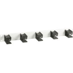 EFB-ELEKTRONIK BOX 699982.1 - Panel de guía de cables 1U de 19'', 5 x estribo de pl&aacu