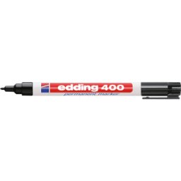EDDING 400SW - Marcador permanente, punta 1,0 mm, negro
