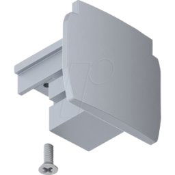 PAULMANN PLM 91382 - Conector ProRail3, tapa final, paquete de 1, 35x31,5mm, plateado
