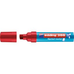 EDDING 388RT - Rotulador para rotafolios, 4,0 - 12,0 mm, rojo