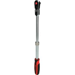 KS TOOLS GMBH KS 914.3820 - Carraca reversible articulada telescópica de 3/8'' SlimPOW