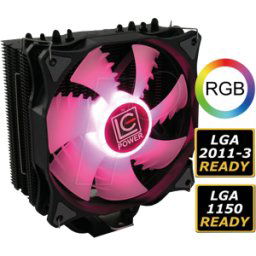 LC POWER LC-CC-120-RGB - LC-Power LC-CC-120-RGB, refrigerador de CPU, Heatpipe