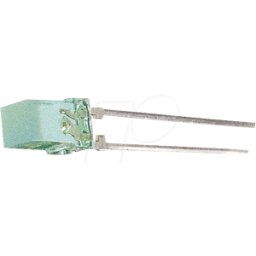 KINGBRIGHT V 532 - LED plano, 5x5 mm, cableado, verde, 8 mcd, 110°