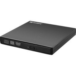 SANDBERG 133-66 - Mini grabadora de DVD USB de Sandberg negra