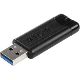 VERBATIM 49317 - Memoria USB, USB 3.0, 32 GB, PinStripe negro