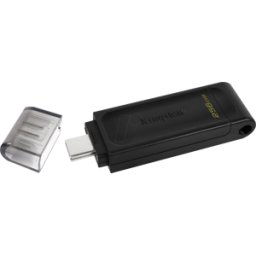 KINGSTON DT70/256GB - Memoria USB, 256 GB USB-C 3.2 Gen 1 DataTraveler 70