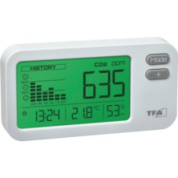 TFA DOSTMANN TFA 31500902 - Medidor de CO2 AirCO2control Coach
