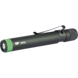 GP-BATTERIES GP CP21 - Linterna LED CP21, 20 lm, negro, 1x AAA (Micro)
