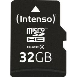 INTENSO MSDHC32G - Tarjeta de memoria MicroSDHC 32GB, Intenso