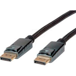 ROLINE 11045867 - DisplayPort 1,4 cable, 8K 60 Hz, 2,0 m..