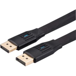 VALUE 11995861 - Cable DisplayPort 1.4, plano, 8K a 60 Hz, 1 m