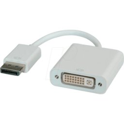 ROLINE 12033133 - Adaptador DisplayPort, conector DP a conector hembra DVI