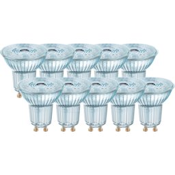 LEDVANCE GMBH OSR 075036703 - Paquete de 10 reflectores LED BASE GU10, 4,3 W, 350 lm, 4000 K