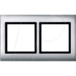 MERTEN EL ME 400260 - Diseño acuático, marco, doble, aluminio