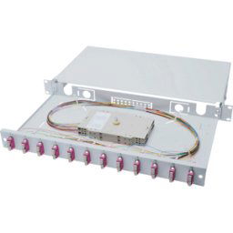 DIGITUS DIGI DN-96321-4 - Caja de empalme de fibra óptica, equipada, SC, OM4