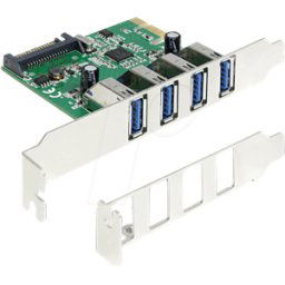 DELOCK 89360 - Tarjeta Delock PCI Express > 4 USB 3.0