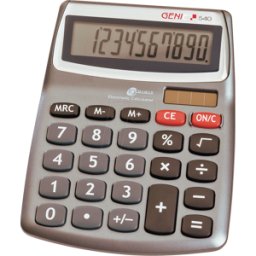 GENIE 540 - Calculadora de mesa, GENIE 540, gris