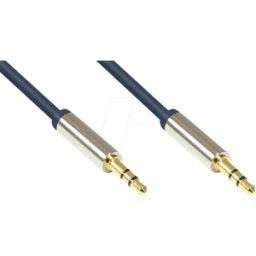 GOOD CONNECTIONS GC M0039 - Cable de audio, conector jack estéreo de 3,5 mm, 1 m