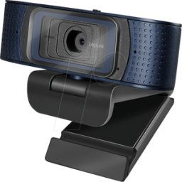LOGILINK UA0379 - Webcam, 80°, micrófono dual, autofoco, Full HD, Cubierta