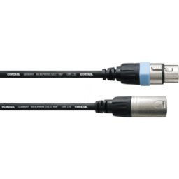 CORDIAL CCM-FM 2,5SW - Cable de micrófono, conector XLR / acoplamiento XLR, 2,5