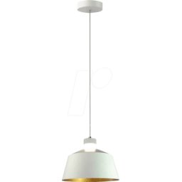 V-TAC VT-3937 - Pendulum light, 7 W, 400 lm, 3000 K, circular, white