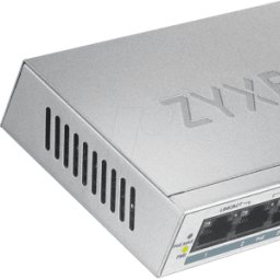 ZYXEL GS1005HP - Switch, 5 puertos, Gigabit Ethernet, PoE