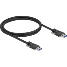 DELOCK 80997 - Cable USB 3.0, clavija A, 19 mm M2, 1,0 m