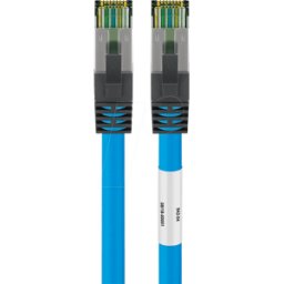 GOOBAY 45665 - Cable de interconexiones Cat. Cable bruto 8.1 S/FTP, 15m, azul