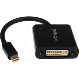 STARTECH.COM ST MDP2DVI3 - Adaptador DisplayPort, Mini DP macho a DVI-I hembra