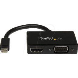 STARTECH.COM ST MDP2HDVGA - Adaptador DisplayPort, conector Mini DP a HDMI / VGA