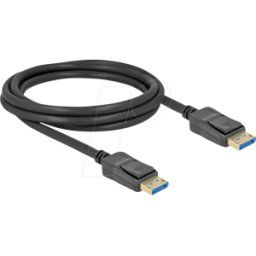 DELOCK 80262 - Cable DisplayPort 10K 60 Hz 54 Gbps 2 m