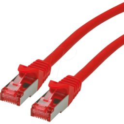 ROLINE 21152612 - Cat.6 Cable de conexión S/FTP (PiMF), LSOH, rojo, 2 m..