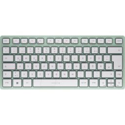 CHERRY JK-7100DE-18 - Teclado, Bluetooth, verde, compacto, DE