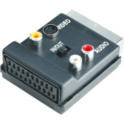 FREI AVK 198 - Conector SCART a 3 conectores hembra RCA, 4 polos Conector hembr