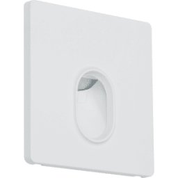 PAULMANN PLM 92922 - Luminaria empotrada, 1,7 W, 110 lm, 2700 K, cuadrada, blanco
