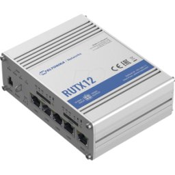 TELTONIKA RUTX12 - LTE Cat6, enrutador IoT, 4GE, CA WLAN, MU-MIMO, Doble SIM