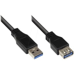 GOOD CONNECTIONS GC 2711-S05 - Cable USB 3.0, a macho a hembra a 5 m