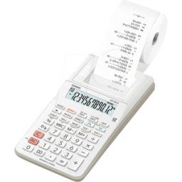 CASIO HR-8RCE-WS - Calculadora de mesa de impresión CASIO HR-8RCE