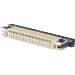 DISPLAY VISIONS EA WF050-31T - Conector ZIFF, 31 polos, RM 0,5mm, contacto superior