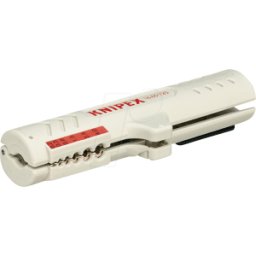KNIPEX KN 16 65 125 SB - Herramienta pelacables, para cables de datos UTP y STP, 4,5-10,0