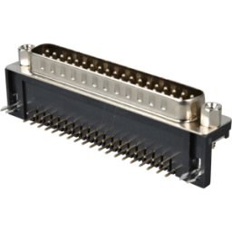 FREI D-SUB ST 37EU - Conector D-SUB, 37 polos, acodado, RM 9,4