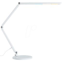 PAULMANN PLM 78911 - Lámpara de escritorio LED, 9,5 W, 700 lm, regulable, blan