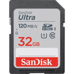 SDSDUN4032GGN6IN - Tarjeta de memoria SDHC de 32 GB - SanDisk Ultra - clase 10