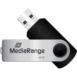 MEDIARANGE MR 912 - Memoria USB, USB 2.0, 64 GB, Swivel