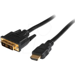 STARTECH.COM ST HDMIDVIMM6 - Cable conector HDMI > conector DVI-D 1,8 m