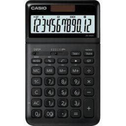 CASIO JW200SCBK - Calculadora CASIO, solar, negra